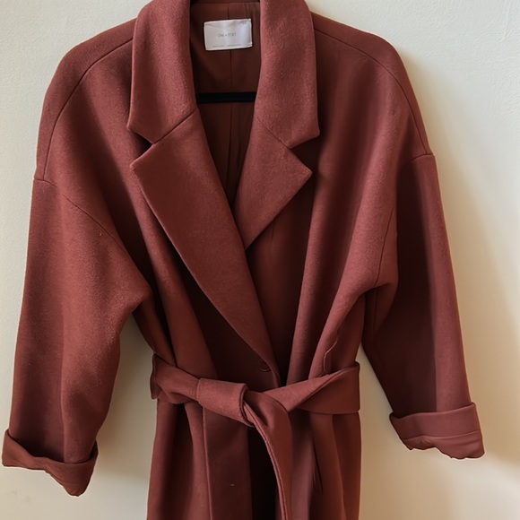 Rust Brown Coat - Picture 3 of 5